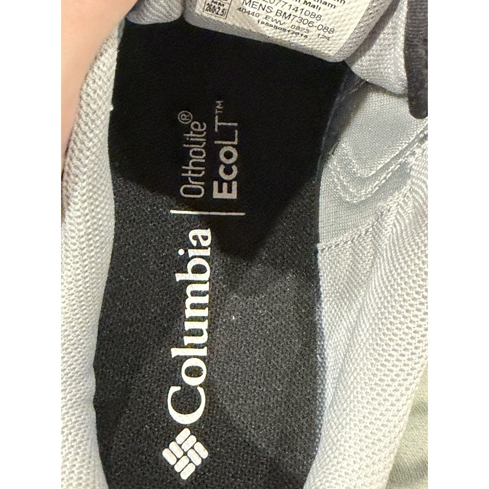 Columbia‎ Mens Benson Omni Grip Hiking Shoe, Steam/Owl, Size 8 Outdoor - Picture 10 of 11